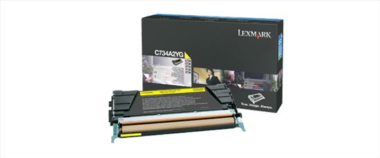 Lexmark C734A2YG toner cartridge Original Yellow1