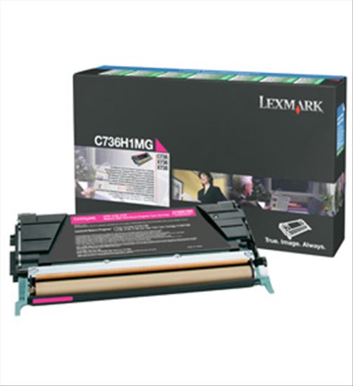 Lexmark C736H1MG toner cartridge 1 pc(s) Original Magenta1