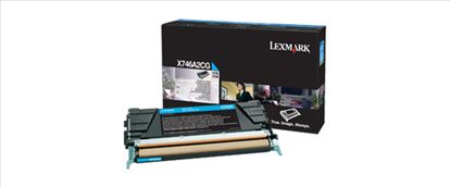 Lexmark X746A2CG toner cartridge 1 pc(s) Original Cyan1