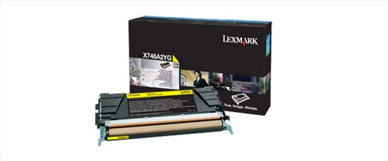 Lexmark X746A2YG toner cartridge 1 pc(s) Original Yellow1