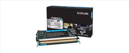 Lexmark X748H2CG toner cartridge 1 pc(s) Original Cyan1
