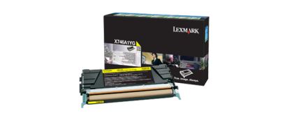 Lexmark X746A1YG toner cartridge 1 pc(s) Original Yellow1