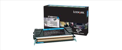 Lexmark X748H1CG toner cartridge 1 pc(s) Original Cyan1