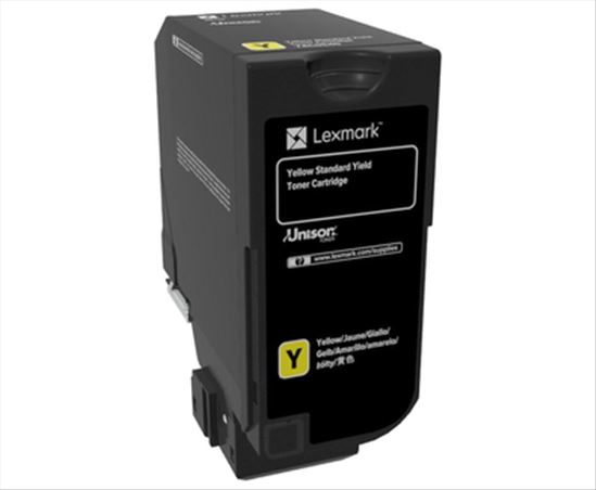 Lexmark CS720 toner cartridge 1 pc(s) Original Yellow1