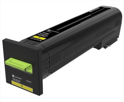 Lexmark CX820 toner cartridge 1 pc(s) Original Yellow1