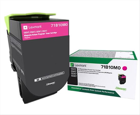 Lexmark 71B10M0 toner cartridge 1 pc(s) Original Magenta1