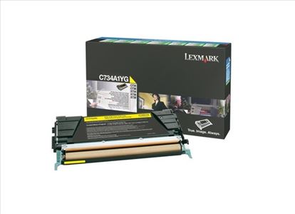 Lexmark C734A1YG toner cartridge 1 pc(s) Original Yellow1