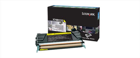 Lexmark X748H1YG toner cartridge 1 pc(s) Original Yellow1