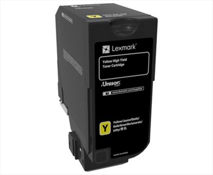 Lexmark CX725 toner cartridge 1 pc(s) Original Yellow1