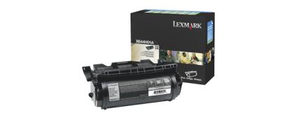 Lexmark X642e, X644e, X646e High Yield Return Program Print Cartridge for Label Applications ink cartridge Original Black1