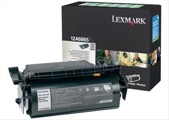 Lexmark 12A6865 toner cartridge 1 pc(s) Original Black1