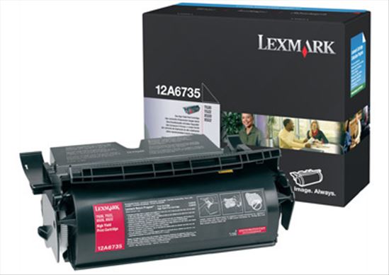 Lexmark 12A6735 toner cartridge 1 pc(s) Original Black1