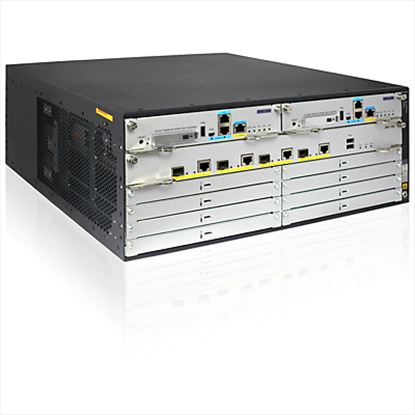 Hewlett Packard Enterprise FlexNetwork MSR4060 wired router Gigabit Ethernet Black, Silver1