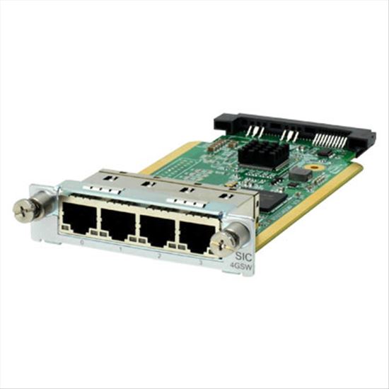 Hewlett Packard Enterprise MSR 4-port Gig-T Switch SIC Module network switch module Gigabit Ethernet1