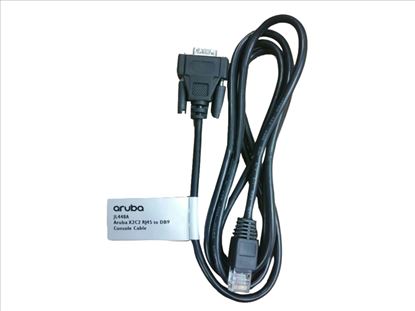 Hewlett Packard Enterprise JL448A serial cable Black 59.1" (1.5 m) DB-91