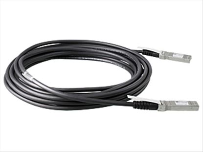 Aruba, a Hewlett Packard Enterprise company 10G SFP+ / SFP+ 1m InfiniBand cable 39.4" (1 m) SFP+ Black1