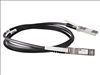 Picture of HPE 10G SFP+ to SFP+ 3m Direct Attach Copper InfiniBand/fibre optic cable 118.1" (3 m) SFP+ Black