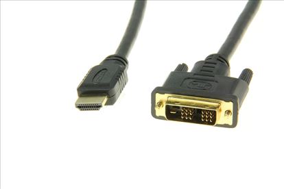 Rocstor Y10C160-B1 video cable adapter 70.9" (1.8 m) HDMI Type A (Standard) DVI-D Black1