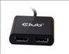 CLUB3D MST Hub USB3.1 (Gen1) Type C to DisplayPort™ 1.2 Dual Monitor2