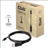 CLUB3D Mini DisplayPort to DisplayPort 1.4 HBR3 8K60Hz Cable, 2 Meter / 6.56 Feet2