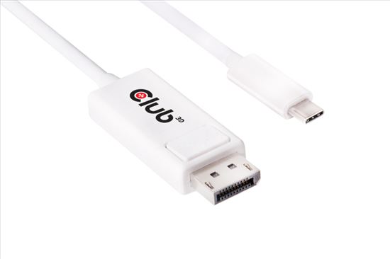 CLUB3D USB 3.1 Type C Cable to DisplayPort 1.2 UHD Adapter1