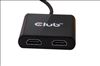 CLUB3D MST Hub USB 3.1 Gen1 Type C to HDMI™ 1.4 Dual Monitor4