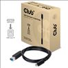 CLUB3D USB 3.1 Gen2 Type-C to Type-B Cable Male/Male, 1 M./ 3.3 Ft.2