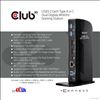 Picture of CLUB3D USB3.2 Gen1 Type A or C Dual Display 4K60Hz Docking Station