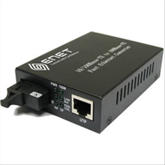 eNet Components ENMC-FGET-MMF network media converter 1000 Mbit/s Multi-mode Black1