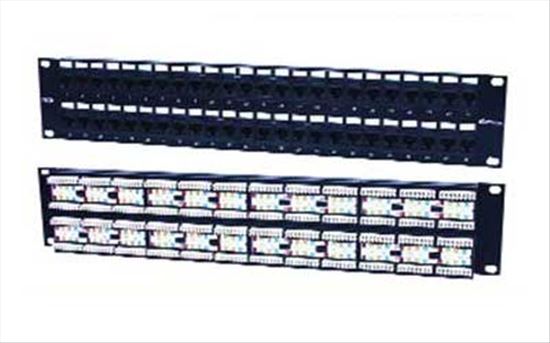 Weltron 48-port Cat5e 2U1