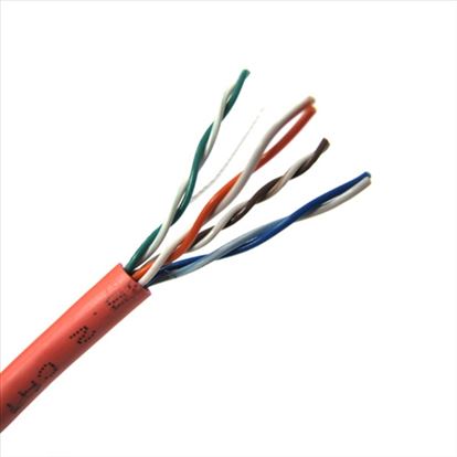 Weltron 1000ft Cat5e 350MHz UTP networking cable Orange 12000" (304.8 m) U/UTP (UTP)1