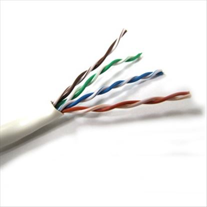 Weltron 1000ft Cat5e 350MHz UTP networking cable White 12000" (304.8 m) U/UTP (UTP)1