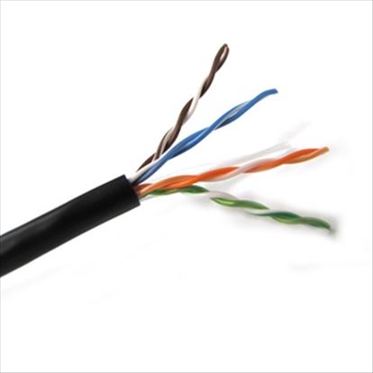 Weltron 1000ft Cat5e 350MHz UTP networking cable Black 12000" (304.8 m) U/UTP (UTP)1