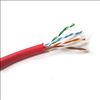 Weltron 1000ft Cat5e 350MHz UTP networking cable Red 12000" (304.8 m) U/UTP (UTP)1