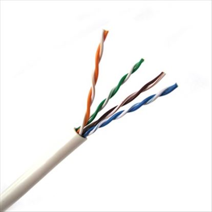 Weltron 1000ft Cat5e UTP networking cable White 12000" (304.8 m) U/UTP (UTP)1