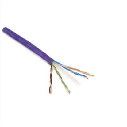 Weltron 1000ft Cat6 550MHz UTP networking cable Purple 12000" (304.8 m) U/UTP (UTP)1