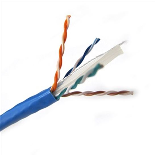 Weltron 1000ft Cat6 550MHz UTP networking cable Blue 12000" (304.8 m) U/UTP (UTP)1