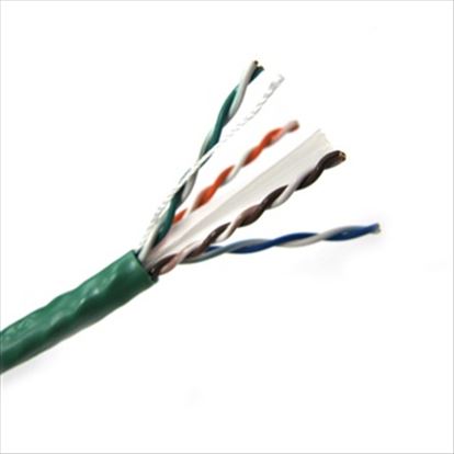 Weltron 1000ft Cat6 550MHz UTP networking cable Green 12000" (304.8 m) U/UTP (UTP)1
