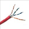 Weltron 1000ft Cat6 550MHz UTP networking cable Red 12000" (304.8 m) U/UTP (UTP)1