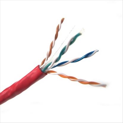 Weltron 1000ft Cat6 550MHz UTP networking cable Red 12000" (304.8 m) U/UTP (UTP)1