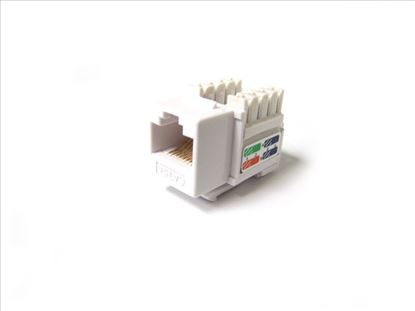 Weltron 44-678C6-WH wire connector RJ-45 White1