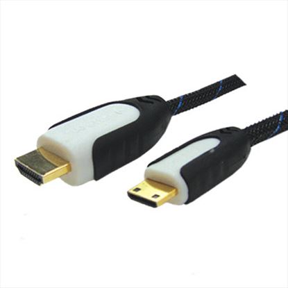 Weltron 91-801-3M HDMI cable 118.1" (3 m) HDMI Type A (Standard) HDMI Type C (Mini) Black1