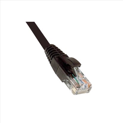 Weltron 3FT, Cat6, Rj-45/Rj45, Male/Male, Snagless Patch Cable networking cable Black 36" (0.914 m) U/UTP (UTP)1