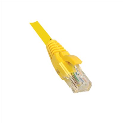 Weltron 2FT, Cat6, Rj-45/Rj45, Male/Male, Snagless Patch Cable networking cable Yellow 24" (0.61 m) U/UTP (UTP)1