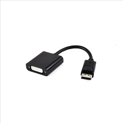 Picture of Weltron 91-728 video cable adapter DisplayPort DVI Black