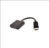 Weltron 91-729 video cable adapter Display Port HDMI Black3