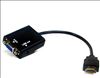 Picture of Weltron 91-733 video cable adapter 5.91" (0.15 m) HDMI Type A (Standard) VGA (D-Sub) + 3.5mm Black