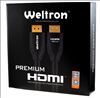 Weltron 91-804CP-02M HDMI cable 78.7" (2 m) HDMI Type A (Standard) Black2