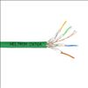 Weltron T2404L6A-PASH-GN networking cable Green 12000" (304.8 m) Cat6a F/UTP (FTP)1