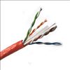 Weltron 1000ft Cat6 550MHz UTP networking cable Orange 12000" (304.8 m) U/UTP (UTP)1